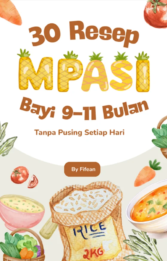 Resep dengan Menu yang bervariasi sesuai usia.